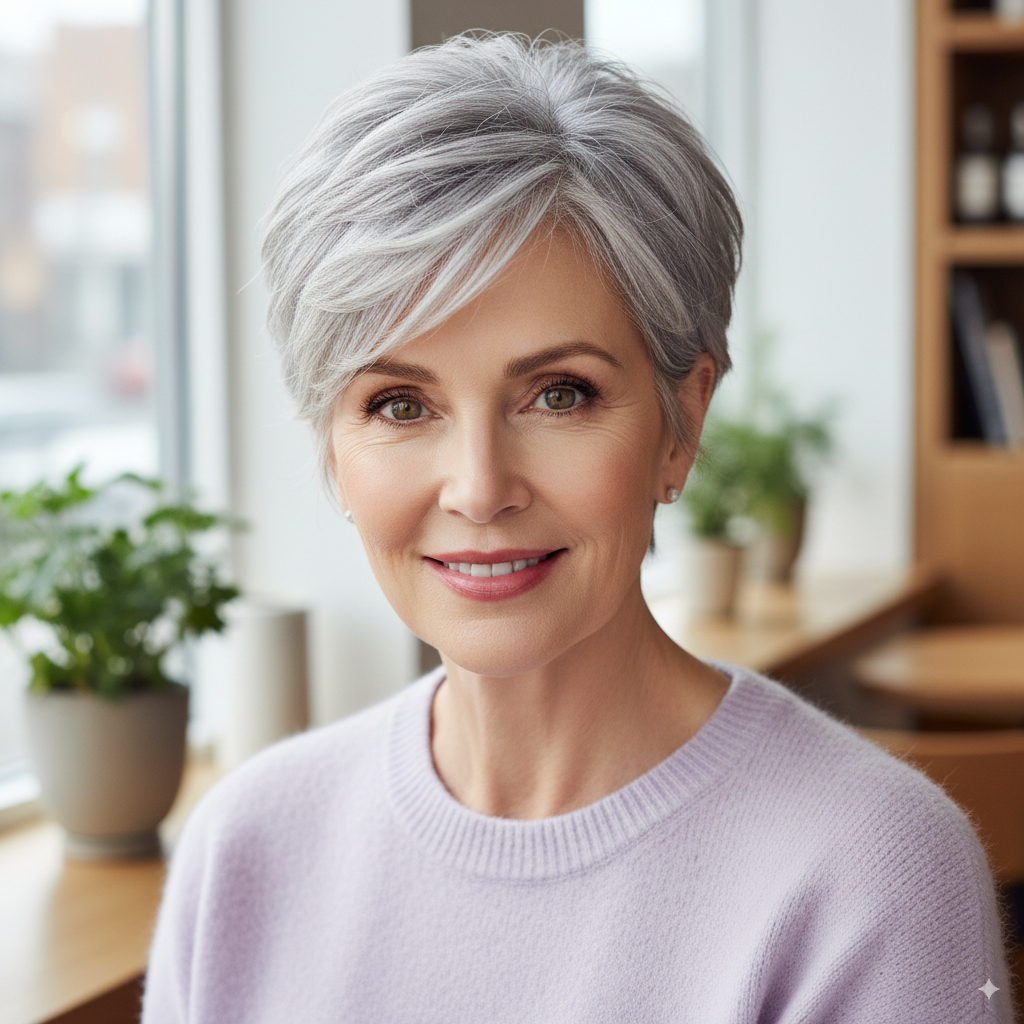 Top 10 Short Hairstyles for Women Over 60 That Are Easy to Maintain