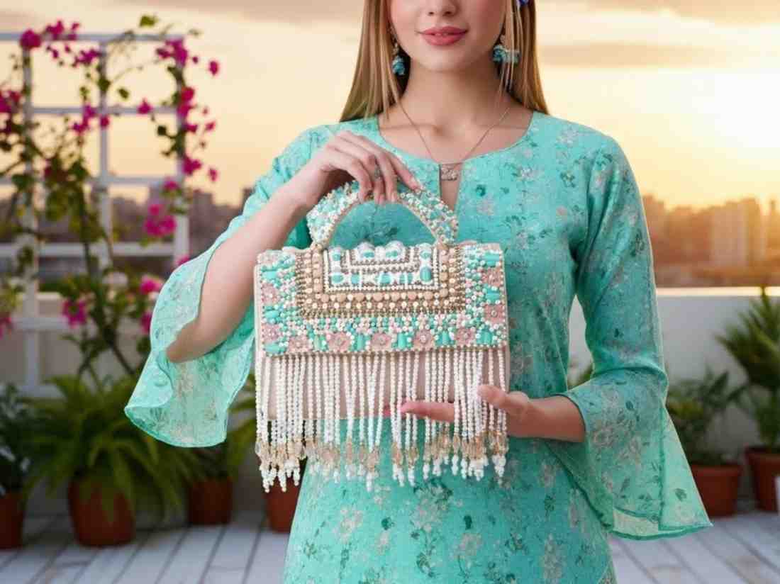 Designer Bags for Women | Luxury Pearl & Wedding Clutch Collection - Image 4